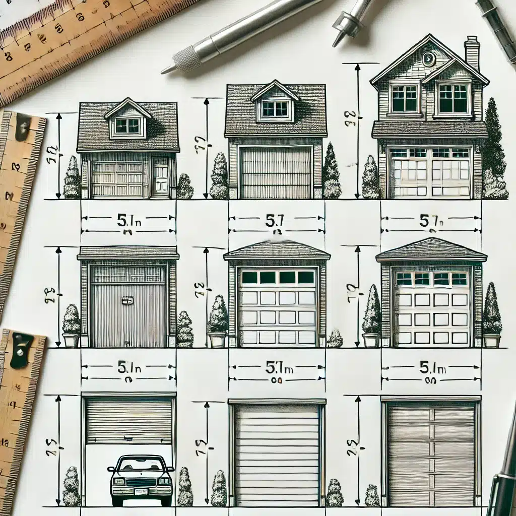 Garage Door Height (Standard Sizes &amp; Options for 2024)
