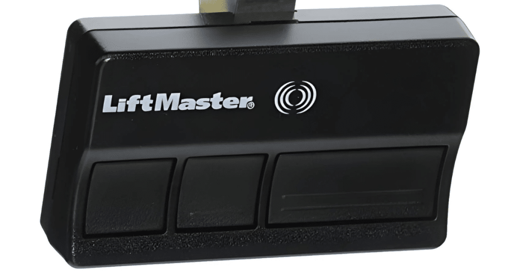 how to open a liftmaster remote