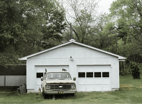 Outdated Garage Door