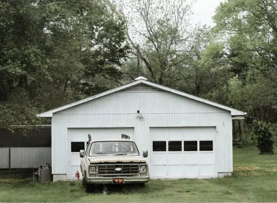 Outdated Garage Door