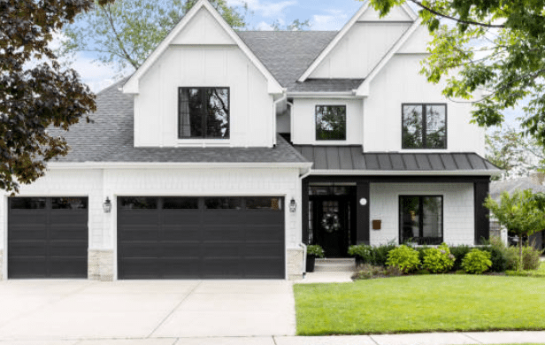 Black Garage Doors