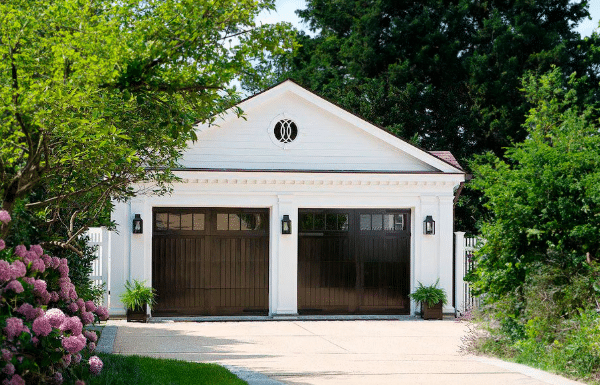 New Black Garage Doors