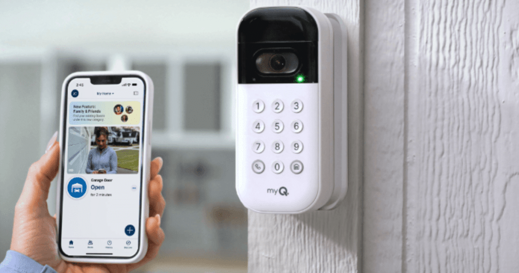 myq garage door opener app