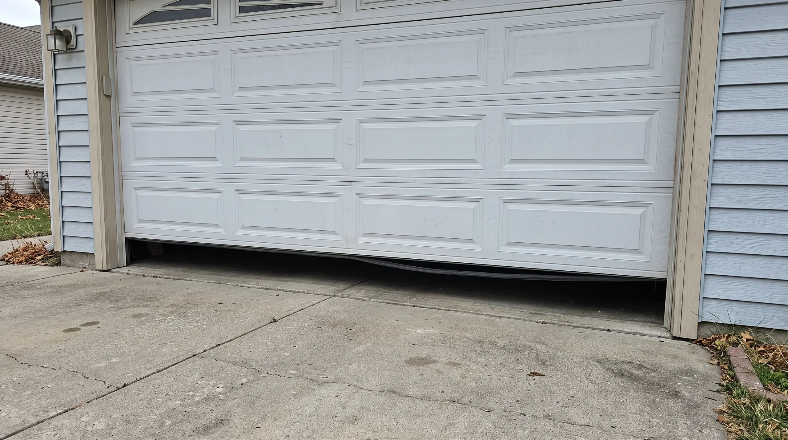 Signs a Garage Door Is Shaking When Closing